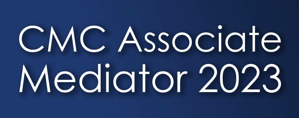CMC Associate Mediator 2023
